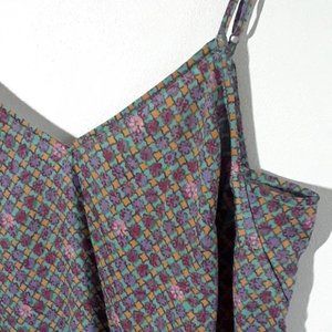 Floreat | Anthropologie Mosaic Tank Top - size large